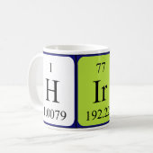 Hiram Periodenname Tasse (Vorderseite Links)