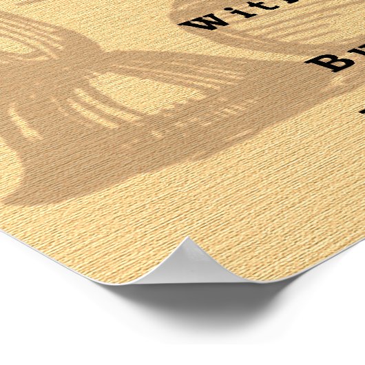 Hirams Gedicht. Poster (Ecke)