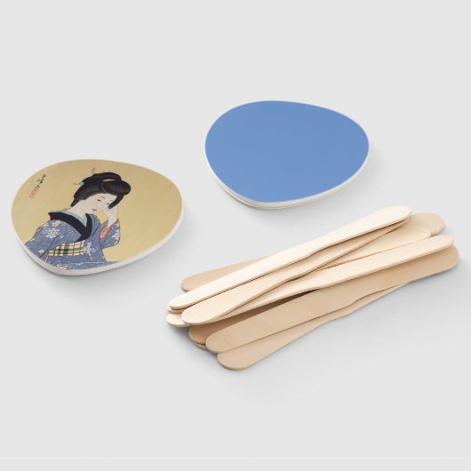 Hirano Hakuhos junges Mädchen Fächer (Non-assembled)