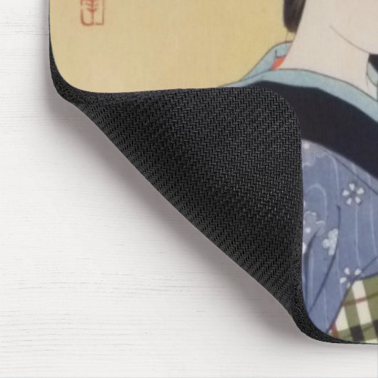 Hirano Hakuhos junges Mädchen Mousepad (Ecke)