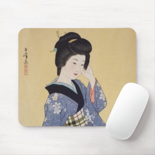 Hirano Hakuhos junges Mädchen Mousepad (Mit Mouse)
