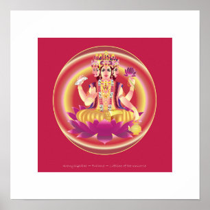 HiranyaGarbha ~ Brahma ~ Schöpfergott Poster