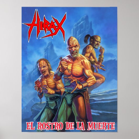 HIRAX_El_Rostro_de_la_Muerte_Poster Poster (Vorne)