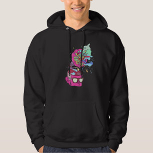 Hirn Gramophon Psychische Erkrankung Depression Pr Hoodie