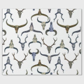 Hirn-Muster Geschenkpapier (Flach)