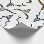 Hirn-Muster Geschenkpapier (Ecke)