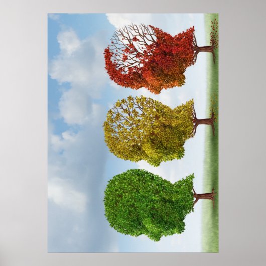 Hirnalterung Poster (Vorne)