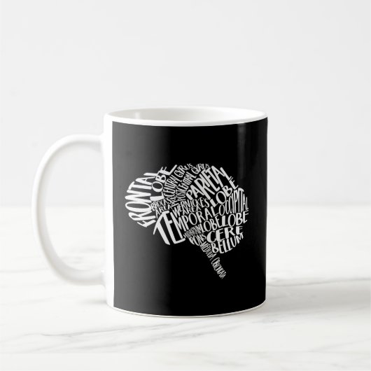 Hirnanatomie Rn Neuroscience Neurologe Kaffeetasse (Links)