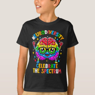 Hirnautismus-Bewusstsein für Neurovielfalt T-Shirt