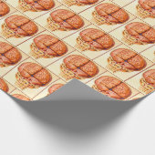 Hirnbasis und Meninges Lithograph Geschenkpapier (Ecke)