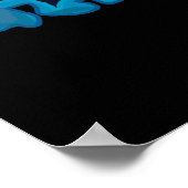 Hirnbaum-Designplakat Poster (Ecke)