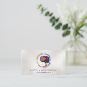 Hirnbaum - farbenfrohe Foliage Visitenkarte (Stehend Vorderseite)