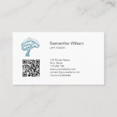 Hirnbaum Psychologe Psychiater QR Visitenkarte