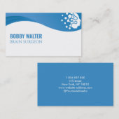 Hirnchirurg, Psychologe Visitenkarte (Vorne/Hinten)