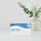 Hirnchirurg, Psychologe Visitenkarte (Stehend Vorderseite)