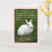 Hirnchirurg Spaß Geburtstag Karte (Gelbe Blume)