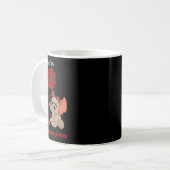 Hirngefäßaneurysma-Bewusstseinselefant Glaube Hoff Kaffeetasse (Vorderseite Links)