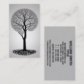 Hirngestein mit beratenden Wurzeln Visitenkarte (Vorne/Hinten)