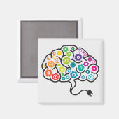 hirngymnastisch magnet (Vorderseite/Rückseite)