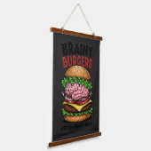 Hirnige Burger Wandteppich Mit Holzrahmen (Gewinkelt)
