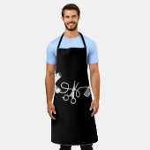 Hirnischer Stylist, meine Haarschneidemaschine Schürze (Getragen)