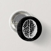 Hirnknopf Button (Vorne & Hinten)