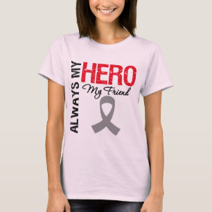 Hirnkrebs immer mein Held, mein Freund T-Shirt