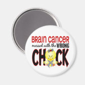 Hirnkrebs mit dem falschen Schwanz Magnet (Vorderseite/Rückseite)