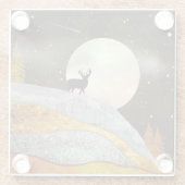 Hirnmoon Landscape Glasuntersetzer (Rückseite)