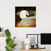 Hirnmoon Landscape Poster (Heimbüro)