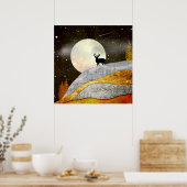 Hirnmoon Landscape Poster (Küche)