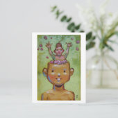 Hirnpostkarte Postkarte (Stehend Vorderseite)