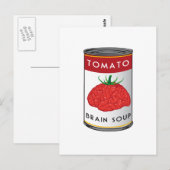 Hirnsuppe Postkarte (Vorne/Hinten)