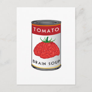 Hirnsuppe Postkarte