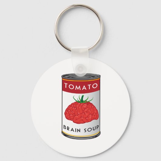 Hirnsuppe Schlüsselanhänger (Vorderseite)