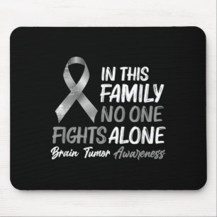 Hirntumor-Bewusstsein - Hirnkrebs-Unterstützung Mousepad