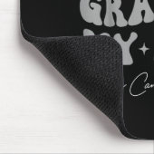 Hirntumor-Bewusstsein trage grau für Mama stark Mousepad (Ecke)