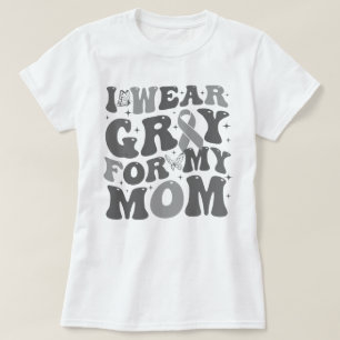 Hirntumor, den ich für meine Mama grau trage T-Shirt