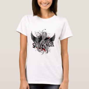 Hirntumor des Überlebend-16 T-Shirt
