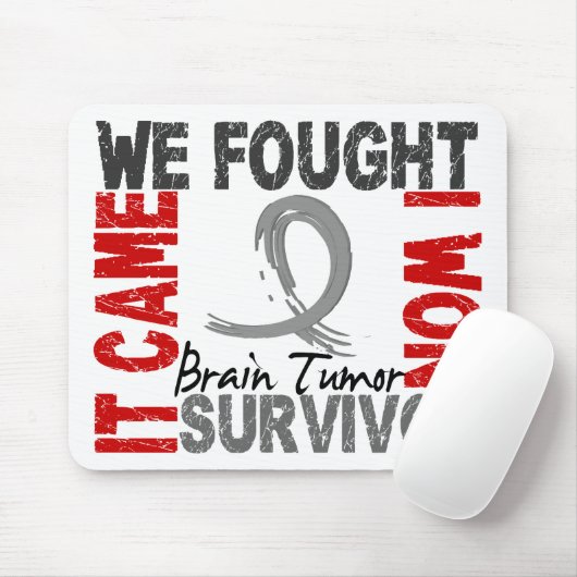 Hirntumor des Überlebend-5 Mousepad (Mit Mouse)
