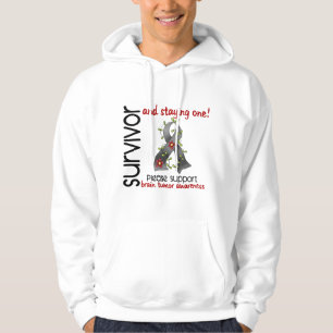 Hirntumor des Überlebend-9 Hoodie