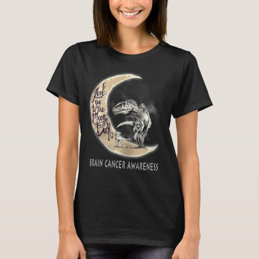 Hirntumor-Dinosaurier T-Shirt (Vorderseite)