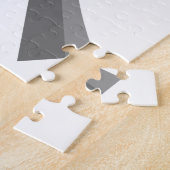 Hirntumor-graues Band 3 Puzzle (Seite)