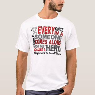 Hirntumor HELD KOMMT ENTLANG 1 Freund T-Shirt