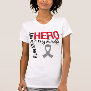 Hirntumor immer mein Held mein Vati T-Shirt