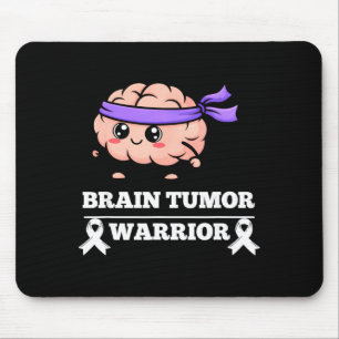 Hirntumor Krieger Bewusstsein Hoffnung Stärke Mousepad