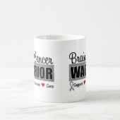 Hirntumor-Kriegers-Kämpfer Kaffeetasse (Mittel)