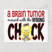 Hirntumor mit dem falschen Schwanz Postkarte (Vorderseite)