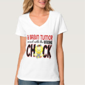 Hirntumor mit dem falschen Schwanz T-Shirt (Vorderseite)