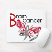 Hirntumor SCHMETTERLING 3 Mousepad (Mit Mouse)